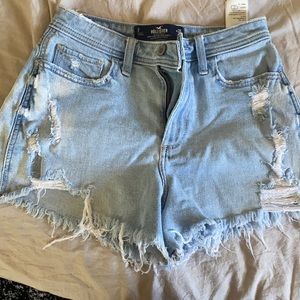 hollister high waisted shorts